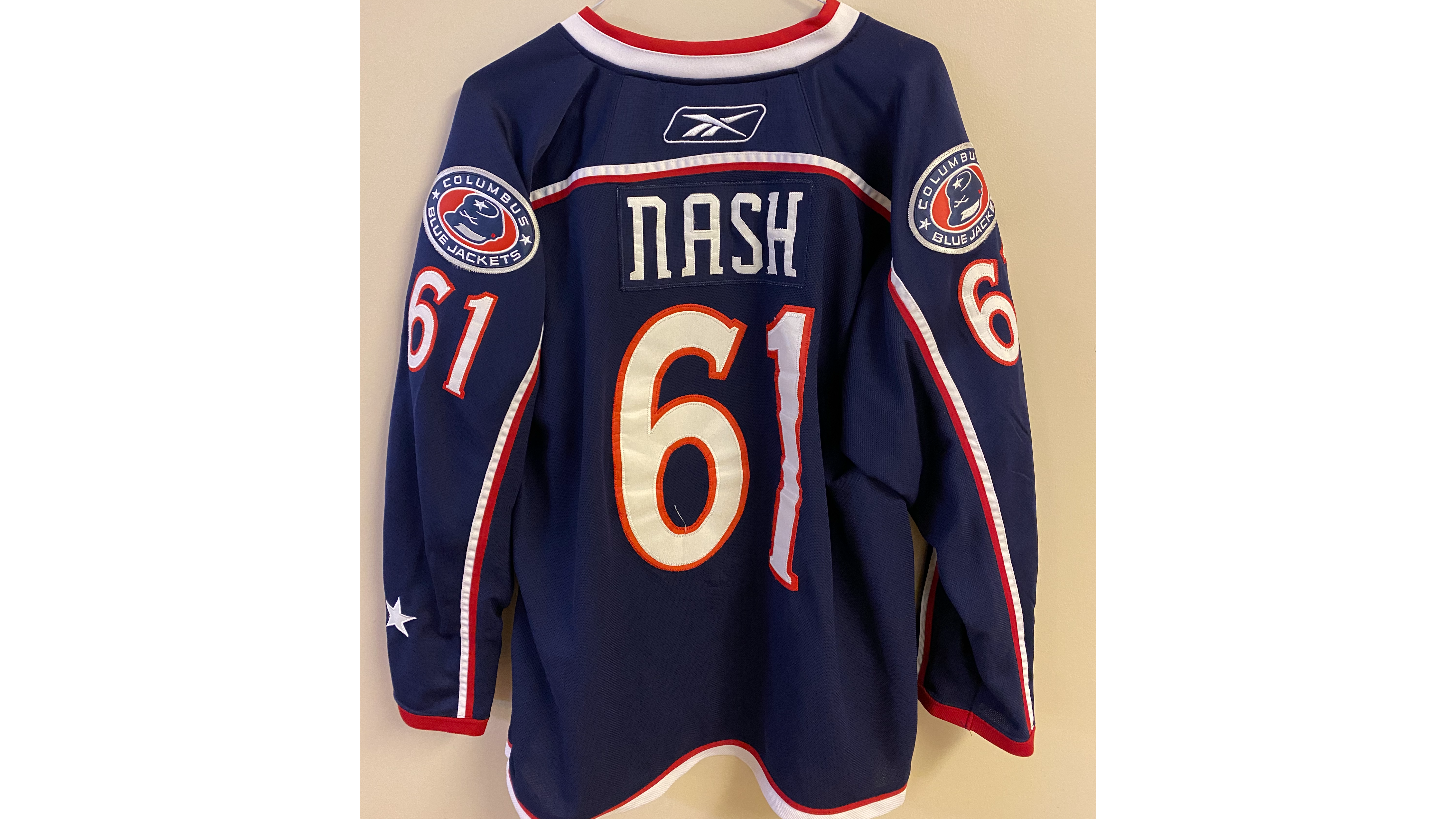 Rick nash authentic best sale jersey