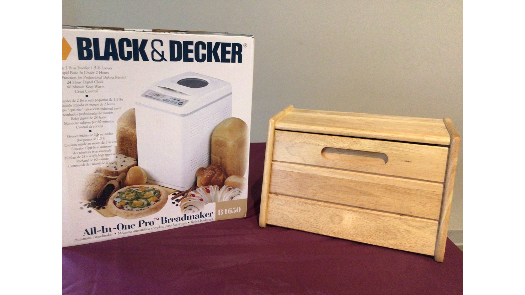 Black and decker all deals in one pro breadmaker