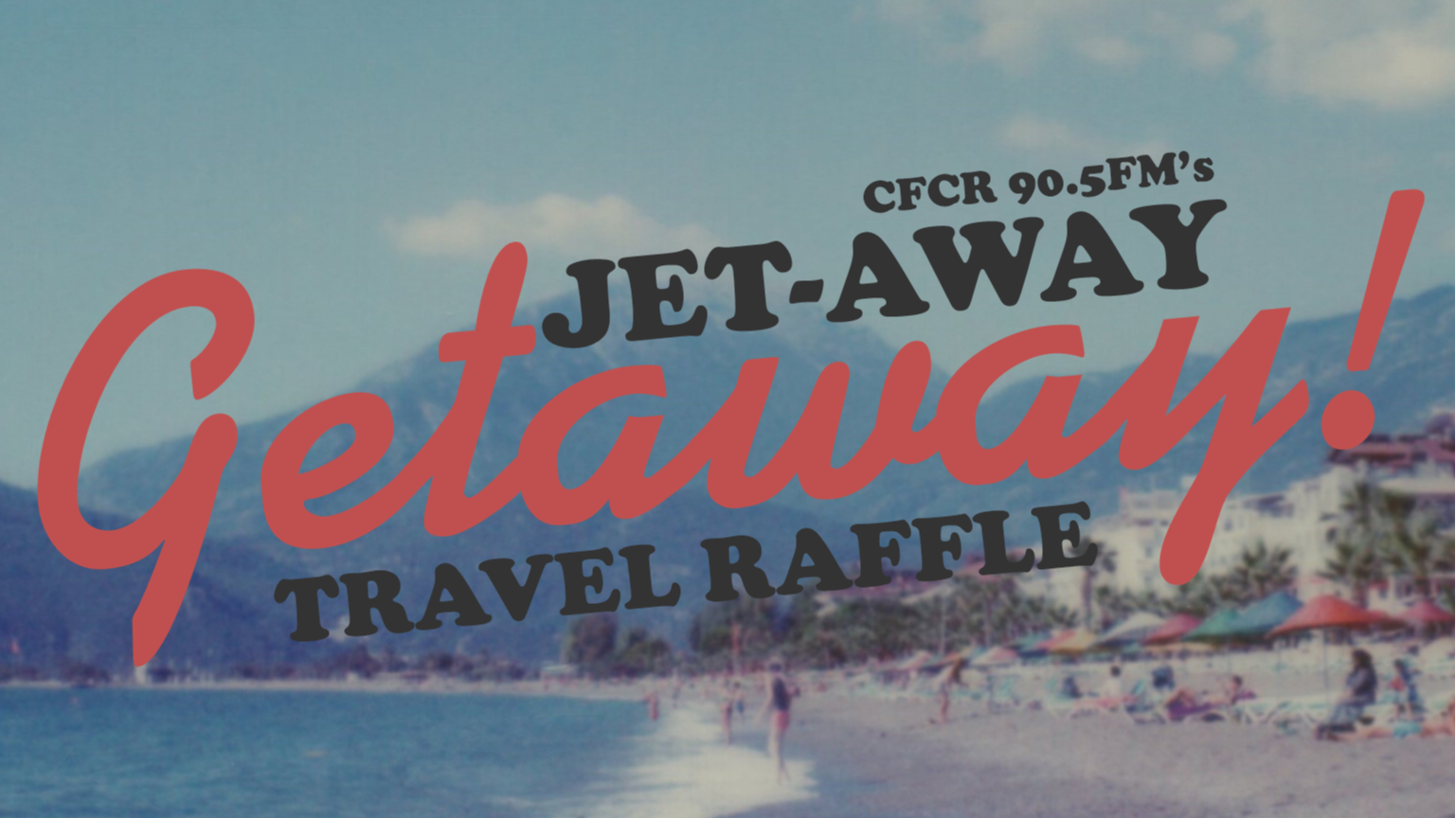 CFCR Jet-Away Getaway - Flight voucher for 2 people anywhere WestJet flies