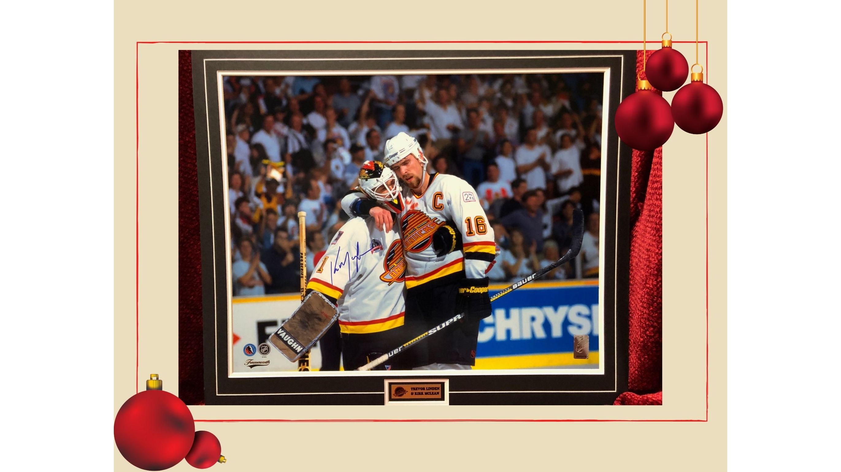 Trevor Linden Vancouver Canucks Hockey NHL Original Autographed Items for  sale