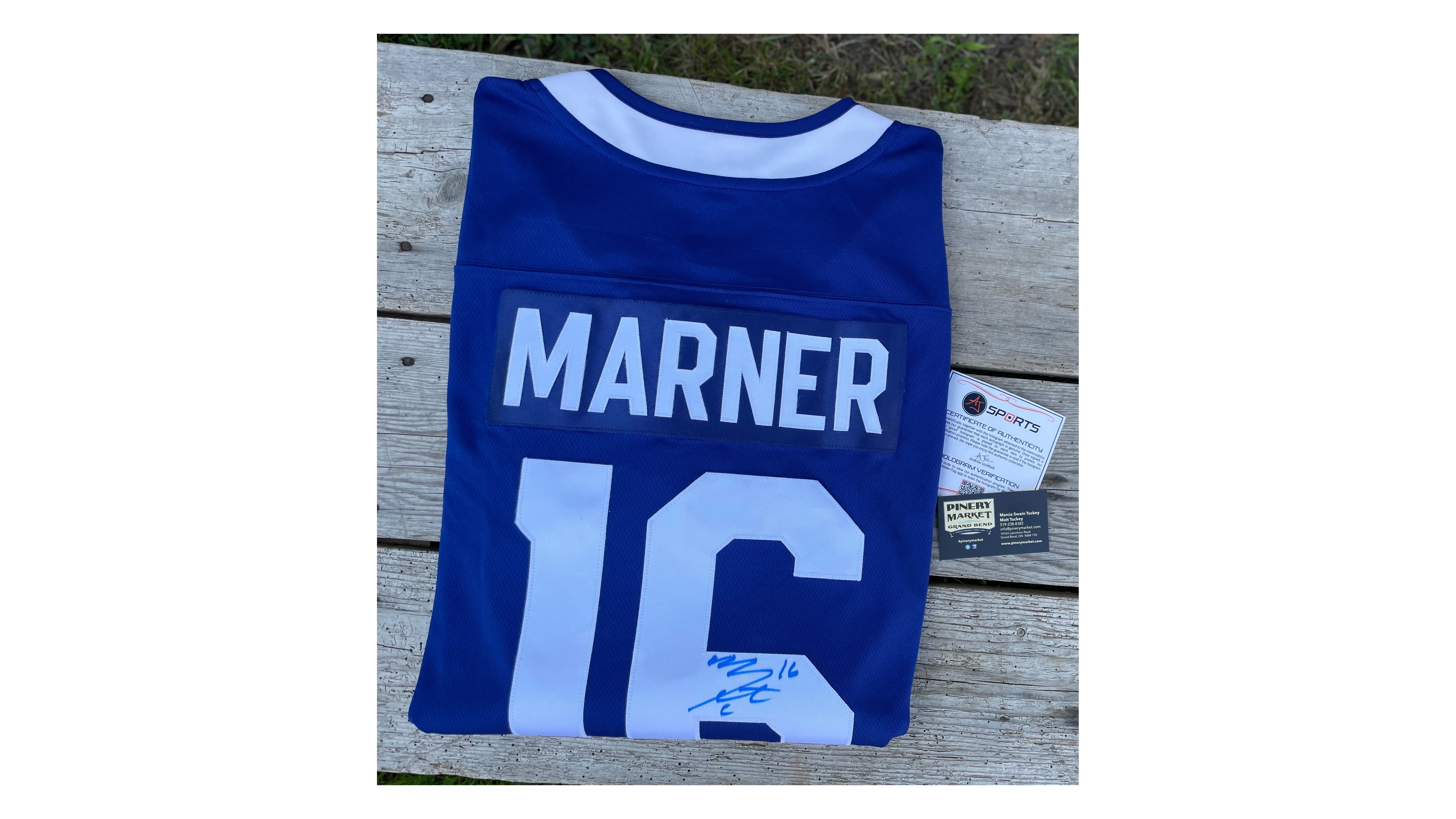 Signed Mitch Marner Jersey - Pro