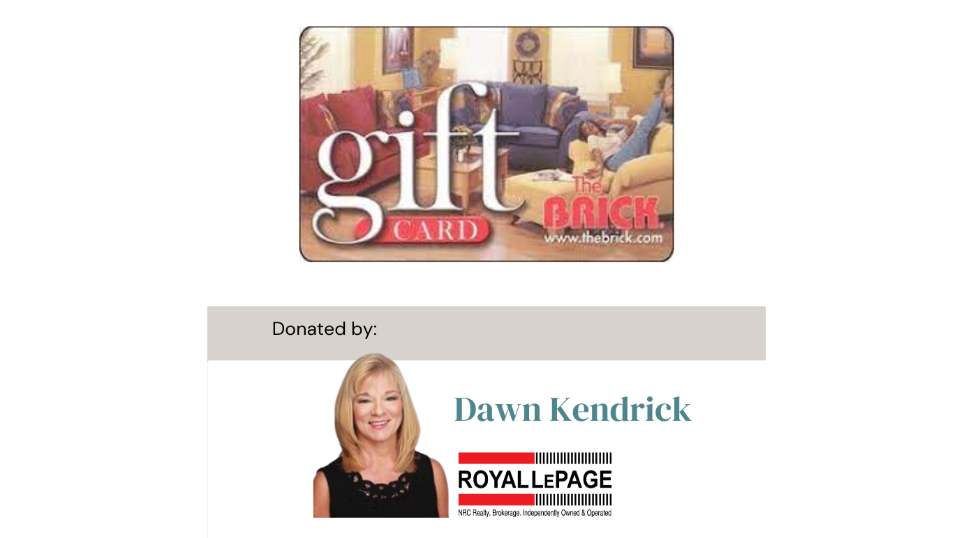Royal LePage Daily Draw - $250 Brick Gift Card